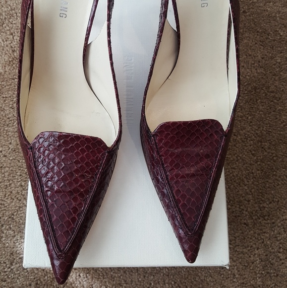 Helmut Lang plum heels size 41(11) - Picture 3 of 7